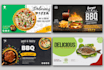 design awesome food flyer, poster or banner