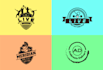 design a minimalist modern logo in 12 hours