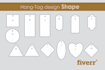 design clothing label, clothing tag, hangtag, neck label design