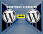 clone website one domain and hosting to other