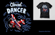 create a custom illustrated graphic t shirt design