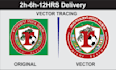 convert smart logo to vector high resolution source file