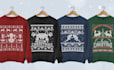 design christmas ugly sweater t shirt