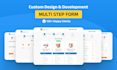 create multi step form in wordpress or jquery