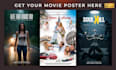 design a professional movie poster in 8 hours