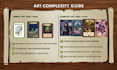 custom card game illustration and design