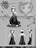 draw concept character, character turnaround 3 view, 5 view
