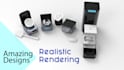 do your 3d industrial design and product design, rendering