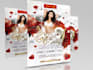 do eyecatching valentine day flyer within 15 hours