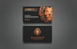 design gold foil and luxury business card design