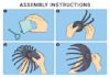 do line art illustrations for instruction manuals of your product