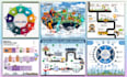 do infographic design with 3d isometric illustration, flowchart, or diagram
