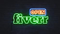 make neon sign light video intro animation for your logo or text