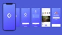 design app mockup, wireframe, prototype and UI