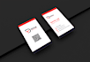 give you modern creative business card design