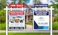 design billboard, yard sign, signage, banner ads fast design