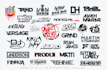 do exclusive dj typography streetwear clothing tshirt logo for your business