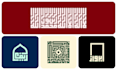 create a creative arabic calligraphy square kufic