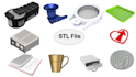 make stl file, 3d cad models, edit stl for 3d printing