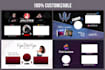 design a professional youtube outro