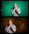do professional green screen keying and editing