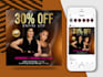 design an amazing pop up shop, fashion or beauty event flyer