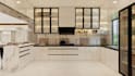 create 2d floor plan to realistic 3d rendering