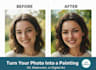 turn your photo into a digital painting