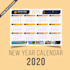 design unique wall and desk calendar 2026