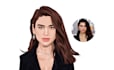 draw a really nice style cartoon caricature