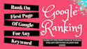 rank your wp website on google page one