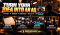 create cinematic commercial video ads for your business