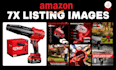 design high converting amazon listing images, infographics
