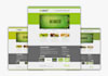 design a professional and Modern trend website mockups