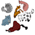 turn a random shape into a cat