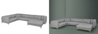 do furniture retouching and shadow