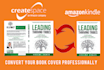 convert kindle to createspace book cover professionally