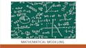 assist in math model, proposal and article