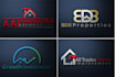 design modern real estate or realtor logo