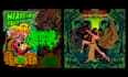 illustrate album cover art with hand drawing style