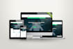 design amazing website or landing page PSD template