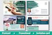 create business promotional postcard design