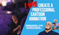 create a professional cartoon animation