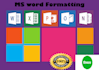 format edit ms word document, microsoft word formatting