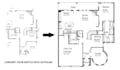 redraw your architectural sketches, with cad in a short time