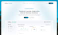 design modern saas website UI UX in figma