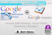 setup google analytics and webmaster  tools