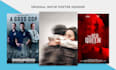 design a premium movie poster, film poster