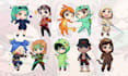 draw premium cute anime chibi or custom character