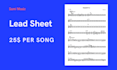 transcribe to chord chart or lead sheet or vocal sheet